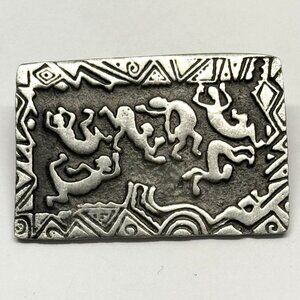 Urban fetishes silver vintage pin brooch